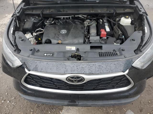 5TDBZRBH1MS087030 - 2021 TOYOTA HIGHLANDER L BLACK photo 12