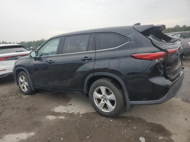 5TDBZRBH1MS087030 - 2021 TOYOTA HIGHLANDER L BLACK photo 2