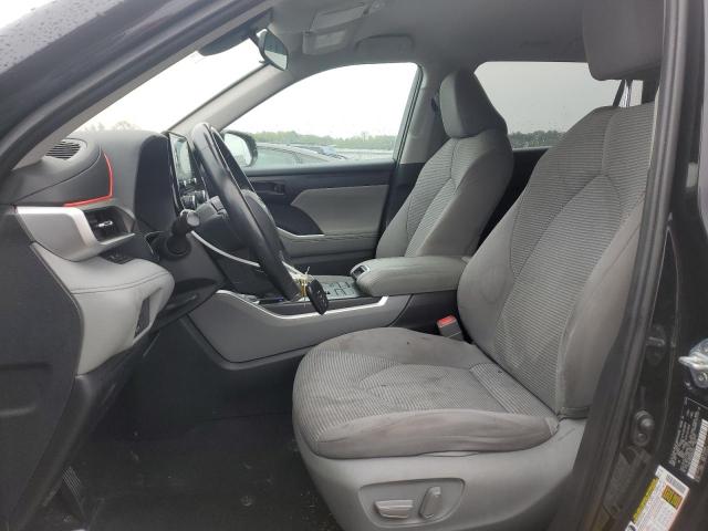 5TDBZRBH1MS087030 - 2021 TOYOTA HIGHLANDER L BLACK photo 7