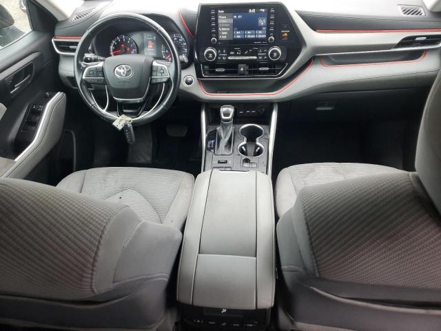 5TDBZRBH1MS087030 - 2021 TOYOTA HIGHLANDER L BLACK photo 8