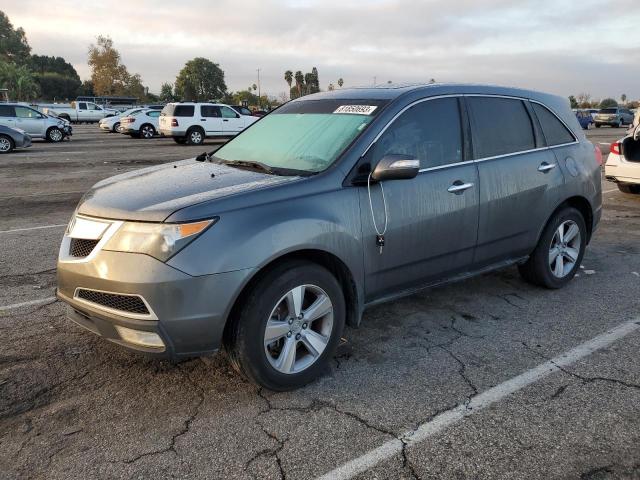 2HNYD2H35CH512638 - 2012 ACURA MDX TECHNOLOGY GRAY photo 1