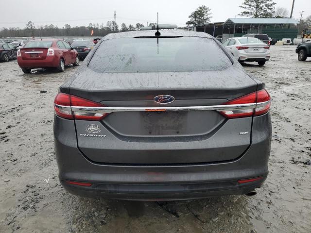 3FA6P0H73HR377348 - 2017 FORD FUSION SE CHARCOAL photo 6