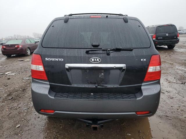 KNDJD736185781157 - 2008 KIA SORENTO EX BLACK photo 6