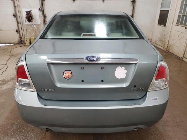 3FAFP08146R171173 - 2006 FORD FUSION SEL GRAY photo 6