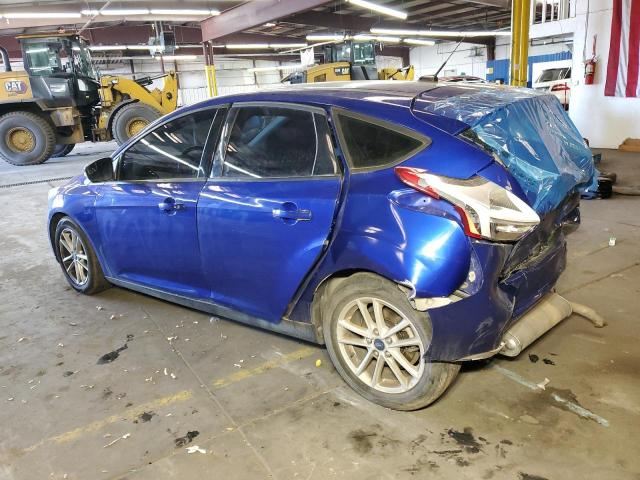 1FADP3K28FL218259 - 2015 FORD FOCUS SE BLUE photo 2