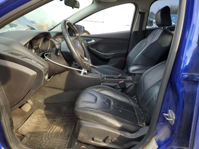 1FADP3K28FL218259 - 2015 FORD FOCUS SE BLUE photo 7