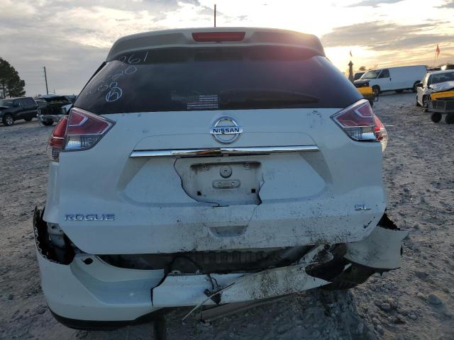 5N1AT2MT2FC854261 - 2015 NISSAN ROGUE S WHITE photo 6