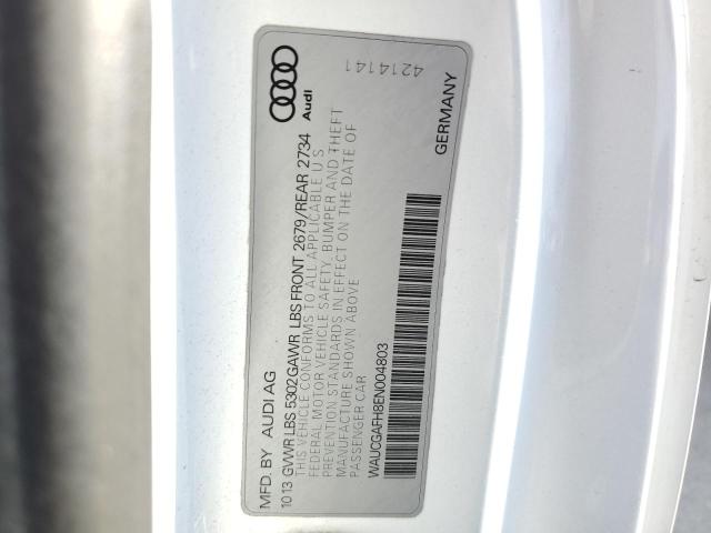 WAUCGAFH8EN004803 - 2014 AUDI S5 PREMIUM PLUS Ağ foto 12