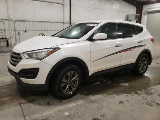 5XYZTDLB6FG255418 - 2015 HYUNDAI SANTA FE S WHITE photo 1