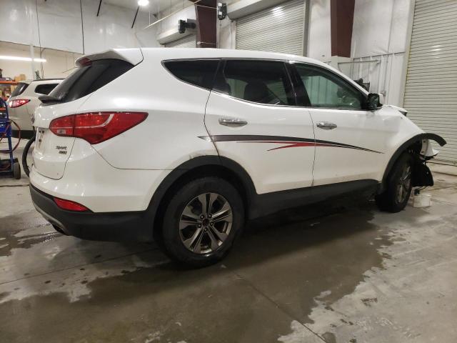 5XYZTDLB6FG255418 - 2015 HYUNDAI SANTA FE S WHITE photo 3