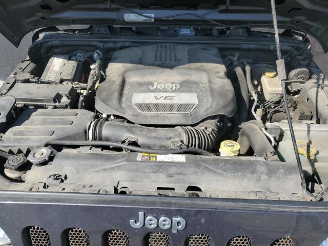 1C4BJWDG0GL153146 - 2016 JEEP WRANGLER U SPORT GRAY photo 11