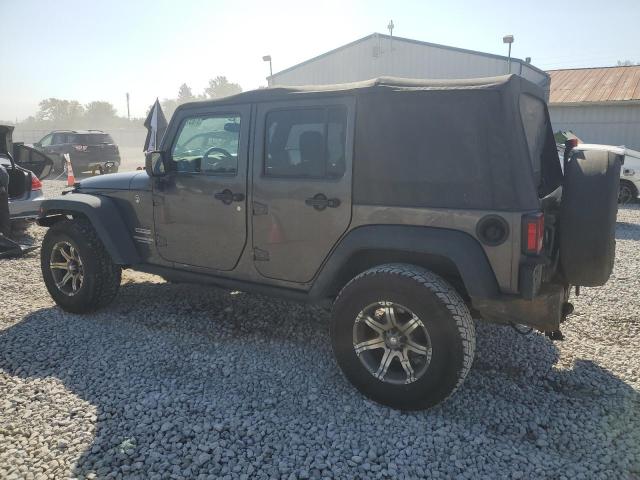 1C4BJWDG0GL153146 - 2016 JEEP WRANGLER U SPORT GRAY photo 2