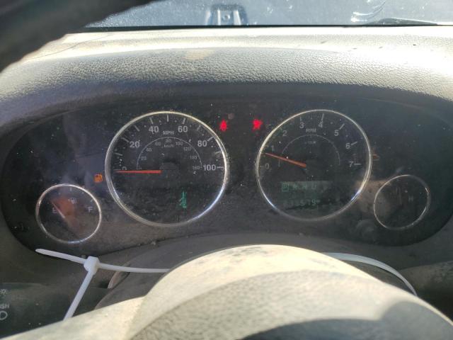 1C4BJWDG0GL153146 - 2016 JEEP WRANGLER U SPORT GRAY photo 9