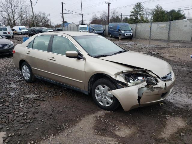 1HGCM56324A157918 - 2004 HONDA ACCORD LX GOLD photo 4