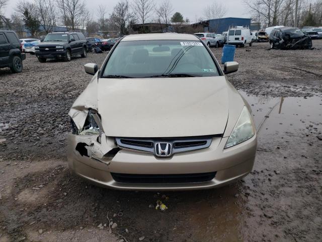 1HGCM56324A157918 - 2004 HONDA ACCORD LX GOLD photo 5