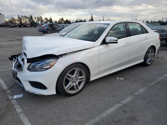 WDDHF5KB9EA859589 - 2014 MERCEDES-BENZ E 350 WHITE photo 1