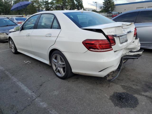 WDDHF5KB9EA859589 - 2014 MERCEDES-BENZ E 350 WHITE photo 2