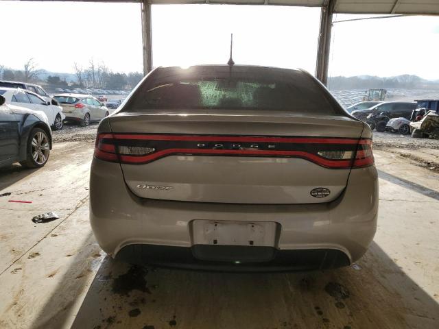 1C3CDFAA3GD584932 - 2016 DODGE DART SE SILVER photo 6