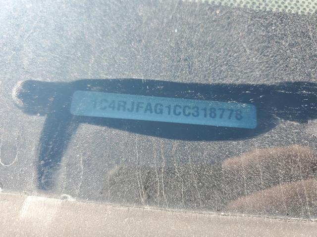 1C4RJFAG1CC318778 - 2012 JEEP GRAND CHEROKEE LAREDO 灰色 照片 13