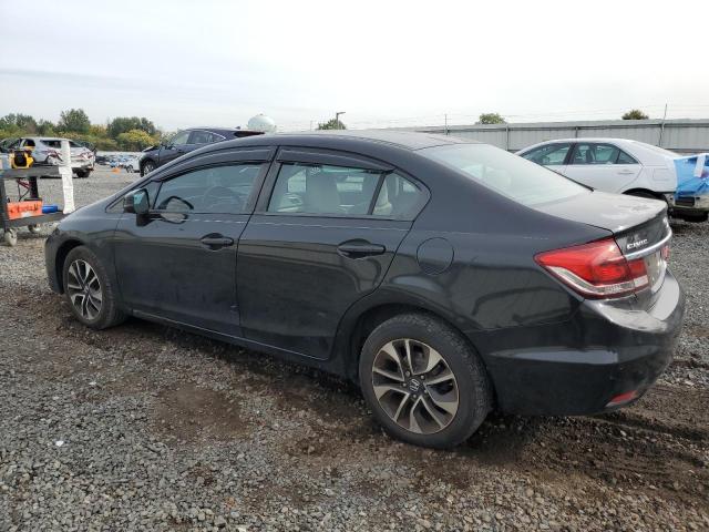 2HGFB2F9XDH550783 - 2013 HONDA CIVIC EXL أسود صورة 2