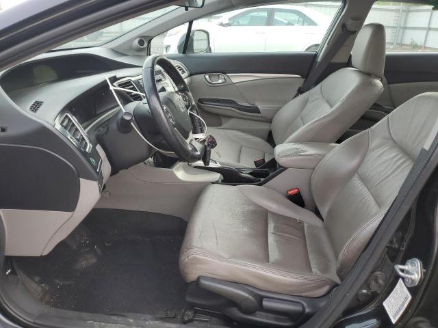 2HGFB2F9XDH550783 - 2013 HONDA CIVIC EXL أسود صورة 7