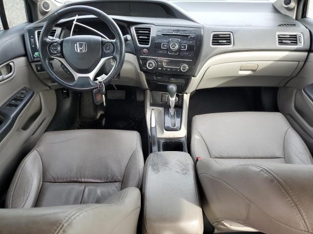2HGFB2F9XDH550783 - 2013 HONDA CIVIC EXL أسود صورة 8