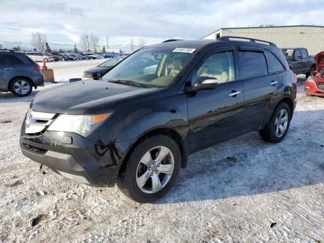 2HNYD28898H002893 - 2008 ACURA MDX SPORT BLACK photo 1