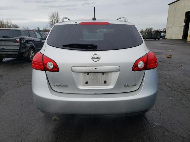 JN8AS58V89W193198 - 2009 NISSAN ROGUE S SILVER photo 6