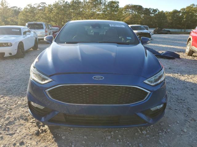 3FA6P0VP4JR175032 - 2018 FORD FUSION SPORT BLUE photo 5