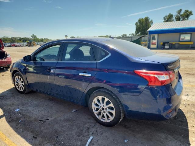 3N1AB7AP2JL640351 - 2018 NISSAN SENTRA S BLUE photo 2
