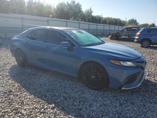 4T1K61AK2PU102332 - 2023 TOYOTA CAMRY XSE أزرق صورة 4