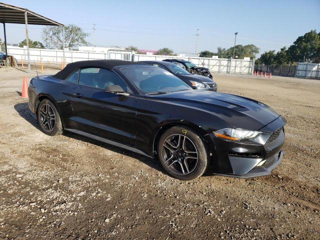 1FATP8UH3K5104727 - 2019 FORD MUSTANG BLACK photo 4