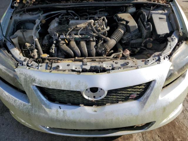 2T1BU40EX9C147901 - 2009 TOYOTA COROLLA BASE Srebrny zdjęcie 11