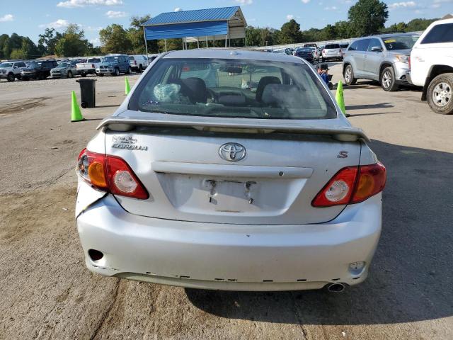 2T1BU40EX9C147901 - 2009 TOYOTA COROLLA BASE Srebrny zdjęcie 6