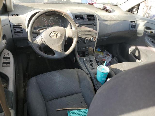 2T1BU40EX9C147901 - 2009 TOYOTA COROLLA BASE Srebrny zdjęcie 8