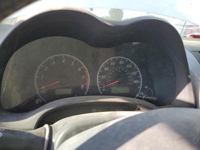 2T1BU40EX9C147901 - 2009 TOYOTA COROLLA BASE Srebrny zdjęcie 9