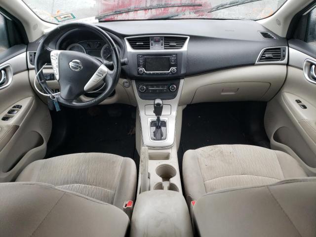 3N1AB7AP3FY362747 - 2015 NISSAN SENTRA S WHITE photo 8