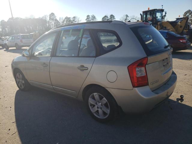 KNAFG526X77066560 - 2007 KIA RONDO LX GOLD photo 2