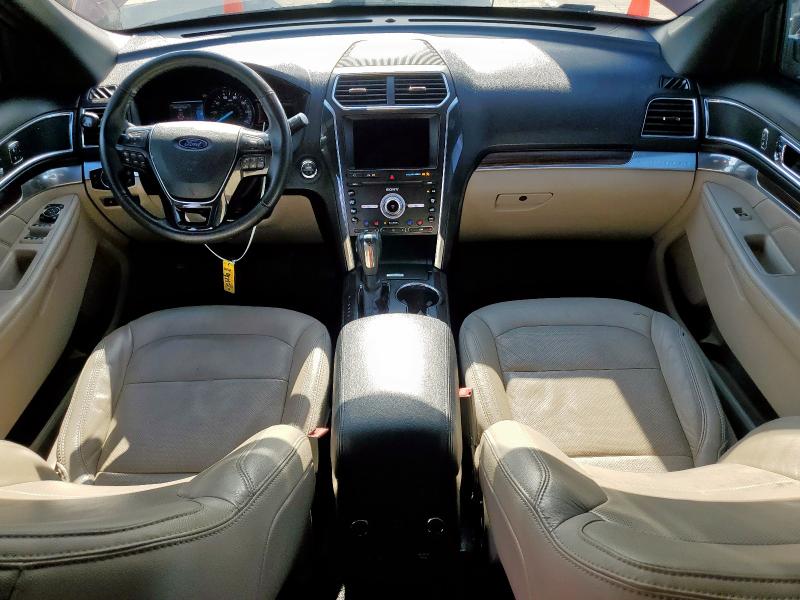 1FM5K7FH8KGA51323 - 2019 FORD EXPLORER LIMITED Червоний фото 8