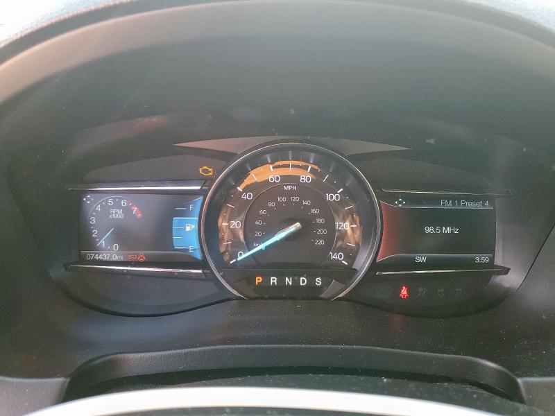 1FM5K7FH8KGA51323 - 2019 FORD EXPLORER LIMITED Червоний фото 9