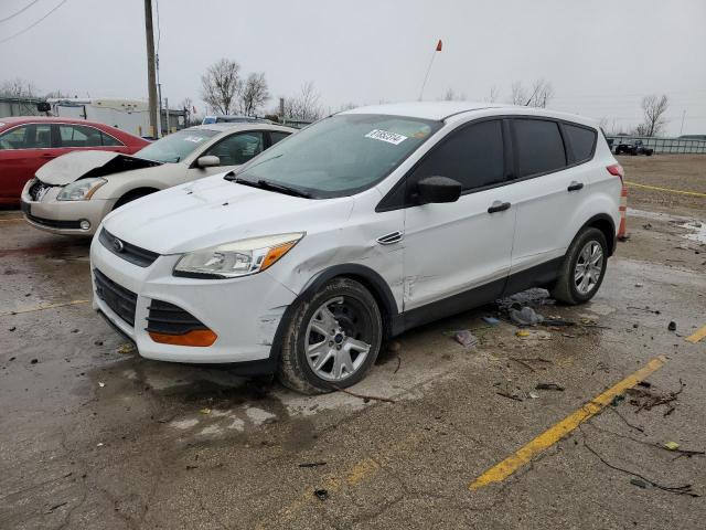 1FMCU0F70FUB23123 - 2015 FORD ESCAPE S WHITE photo 1