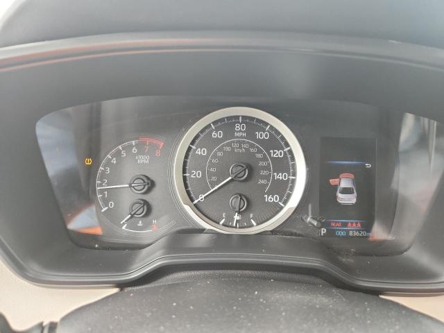 JTDEPRAE9LJ055772 - 2020 TOYOTA COROLLA LE BLACK photo 9