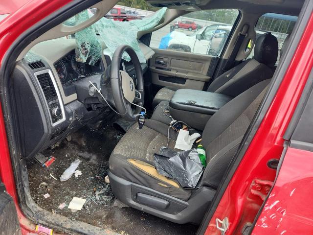 1D7RV1GT1BS580600 - 2011 DODGE RAM 1500 RED photo 7