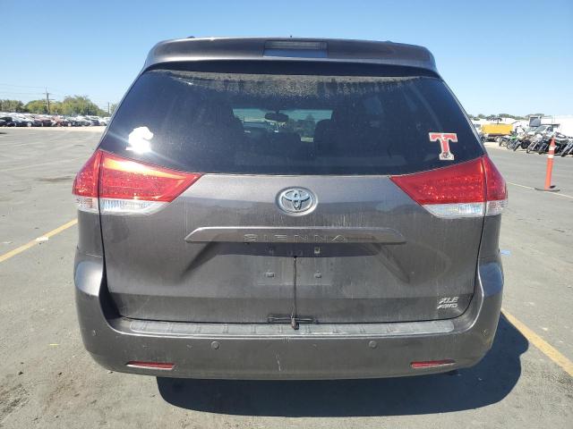 5TDDK3DCXCS048558 - 2012 TOYOTA SIENNA XLE Graphit Foto 6