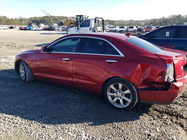 1G6AB5RX9E0169519 - 2014 CADILLAC ATS LUXURY RED photo 2