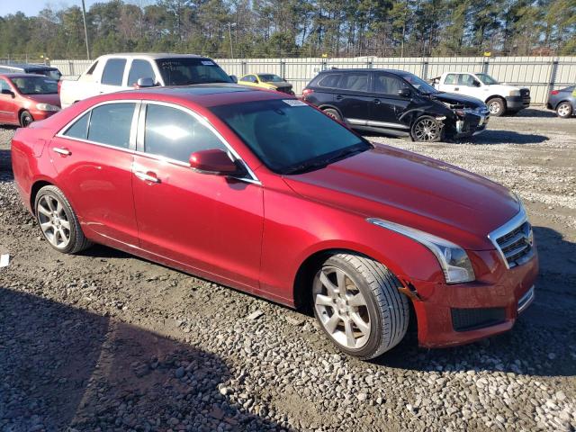 1G6AB5RX9E0169519 - 2014 CADILLAC ATS LUXURY RED photo 4