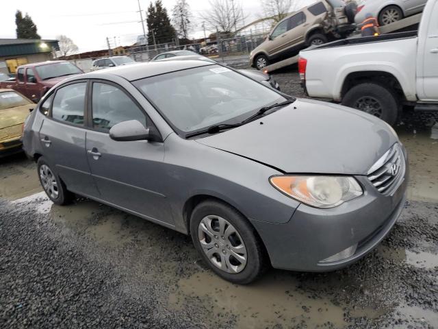 KMHDU4AD6AU163126 - 2010 HYUNDAI ELANTRA BLUE GRAY photo 4