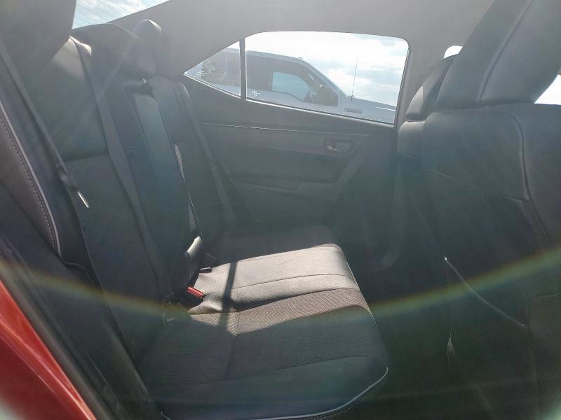 5YFBURHE3GP536877 - 2016 TOYOTA COROLLA L 红色 照片 10