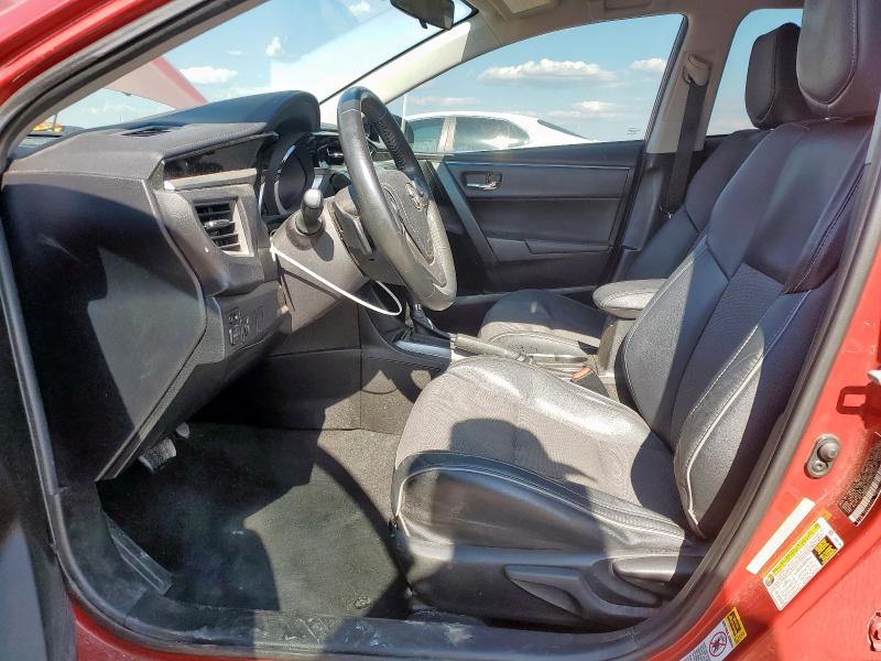 5YFBURHE3GP536877 - 2016 TOYOTA COROLLA L 红色 照片 7