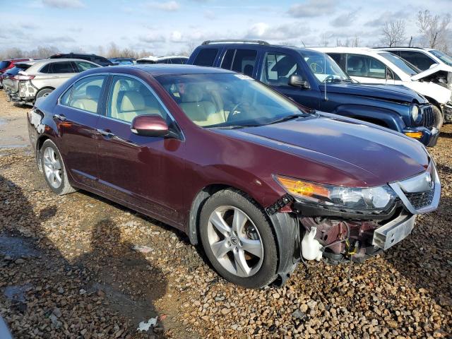 JH4CU26679C025013 - 2009 ACURA TSX BURGUNDY photo 4